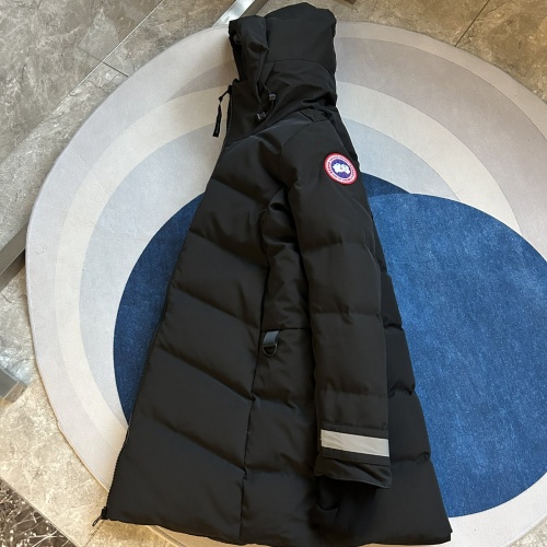 Replica Canada Goose Down Feather Coat Long Sleeved For Women #1251122 $180.00 USD for Wholesale