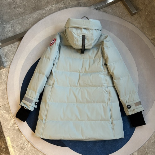 Replica Canada Goose Down Feather Coat Long Sleeved For Women #1251126 $180.00 USD for Wholesale