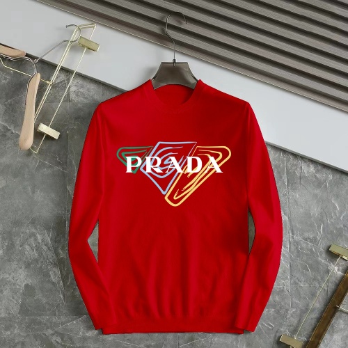 Prada Sweater Long Sleeved For Men #1251127 $48.00 USD, Wholesale Replica Prada Sweater