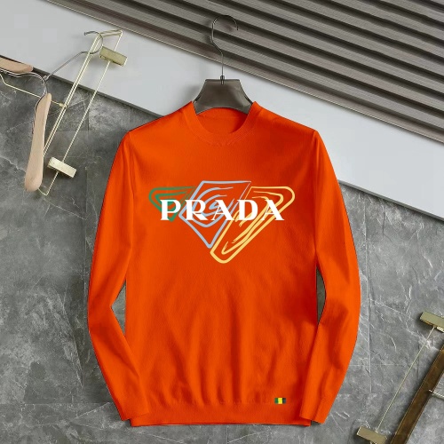 Prada Sweater Long Sleeved For Men #1251128 $48.00 USD, Wholesale Replica Prada Sweater