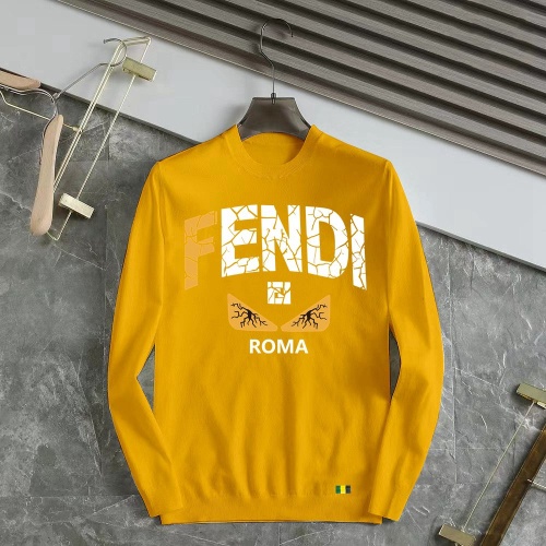 Fendi Sweaters Long Sleeved For Men #1251135 $48.00 USD, Wholesale Replica Fendi Sweaters