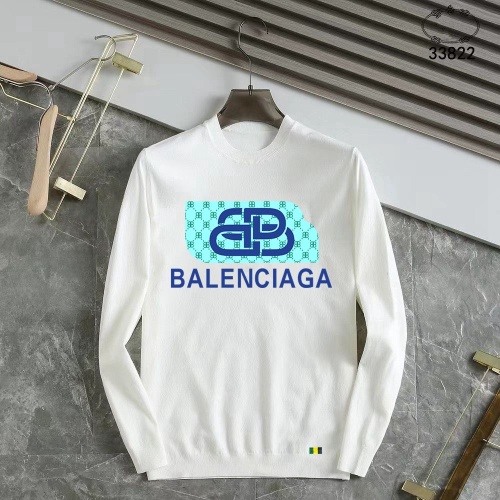 Balenciaga Sweaters Long Sleeved For Men #1251136 $48.00 USD, Wholesale Replica Balenciaga Sweaters