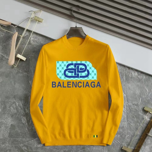 Balenciaga Sweaters Long Sleeved For Men #1251143 $48.00 USD, Wholesale Replica Balenciaga Sweaters