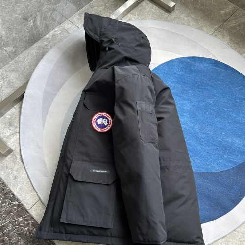 Replica Canada Goose Down Feather Coat Long Sleeved For Men #1251172 $205.00 USD for Wholesale