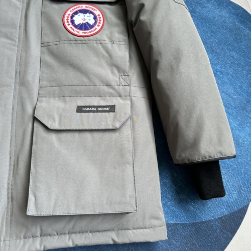 Replica Canada Goose Down Feather Coat Long Sleeved For Men #1251180 $205.00 USD for Wholesale