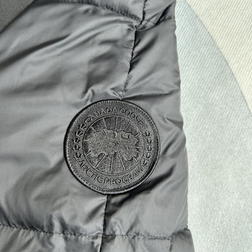 Replica Canada Goose Down Feather Coat Long Sleeved For Men #1251187 $180.00 USD for Wholesale