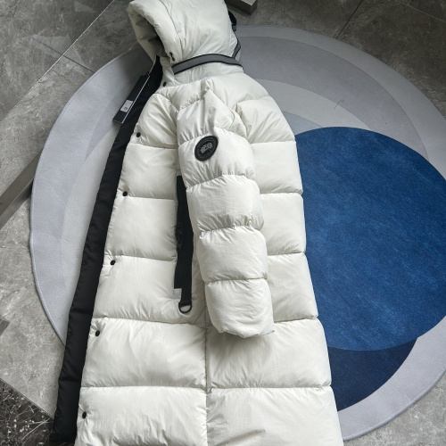 Replica Canada Goose Down Feather Coat Long Sleeved For Women #1251196 $220.00 USD for Wholesale