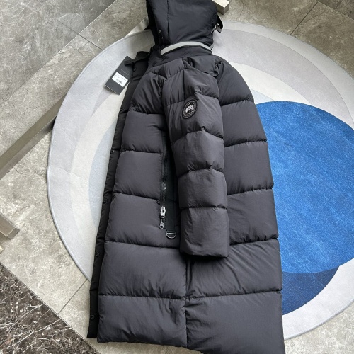 Replica Canada Goose Down Feather Coat Long Sleeved For Women #1251198 $220.00 USD for Wholesale