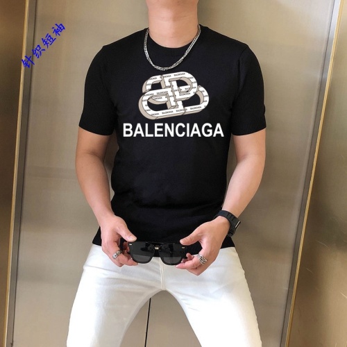 Balenciaga T-Shirts Short Sleeved For Men #1251224 $45.00 USD, Wholesale Replica Balenciaga T-Shirts