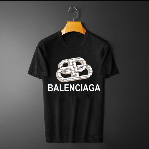 Replica Balenciaga T-Shirts Short Sleeved For Men #1251224 $45.00 USD for Wholesale