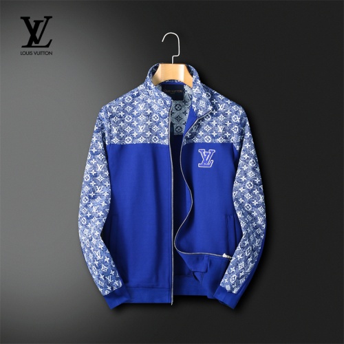 Replica Louis Vuitton LV Tracksuits Long Sleeved For Men #1251240 $85.00 USD for Wholesale