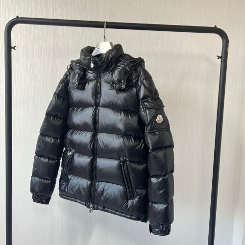 Replica Moncler Down Feather Coat Long Sleeved For Unisex #1251245 $212.00 USD for Wholesale