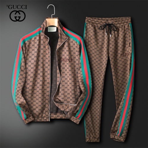 Gucci Tracksuits Long Sleeved For Men #1251247 $85.00 USD, Wholesale Replica Gucci Tracksuits