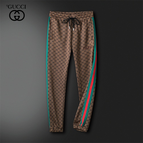 Replica Gucci Tracksuits Long Sleeved For Men #1251247 $85.00 USD for Wholesale