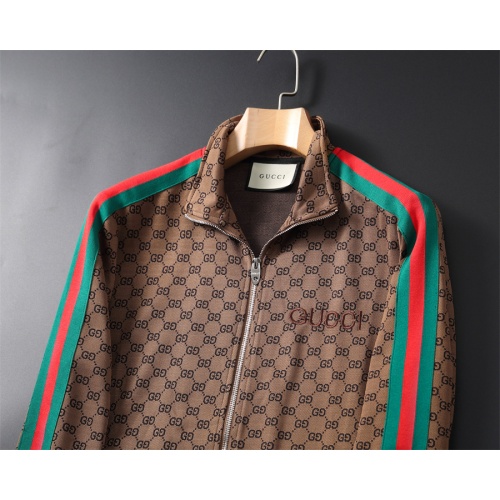 Replica Gucci Tracksuits Long Sleeved For Men #1251247 $85.00 USD for Wholesale