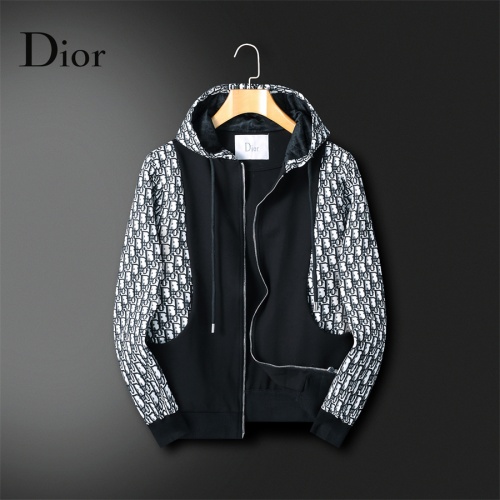 Replica Christian Dior Tracksuits Long Sleeved For Men #1251248 $85.00 USD for Wholesale