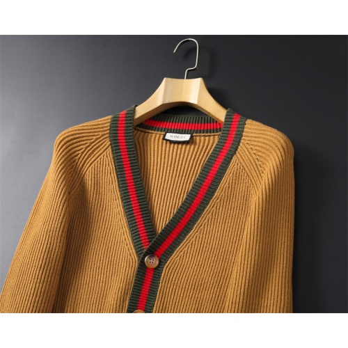 Replica Gucci Sweaters Long Sleeved For Men #1251249 $60.00 USD for Wholesale