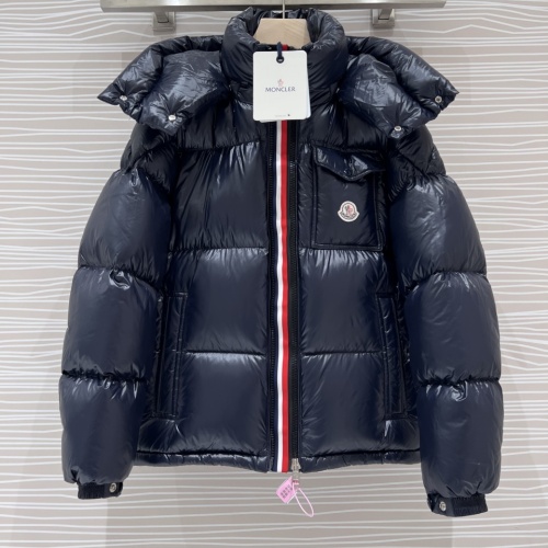 Moncler Down Feather Coat Long Sleeved For Men #1251252 $251.24 USD, Wholesale Replica Moncler Down Feather Coat