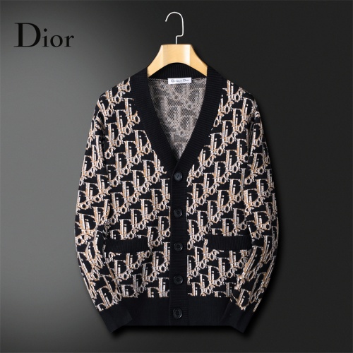 Christian Dior Sweaters Long Sleeved For Men #1251255 $60.00 USD, Wholesale Replica Christian Dior Sweaters