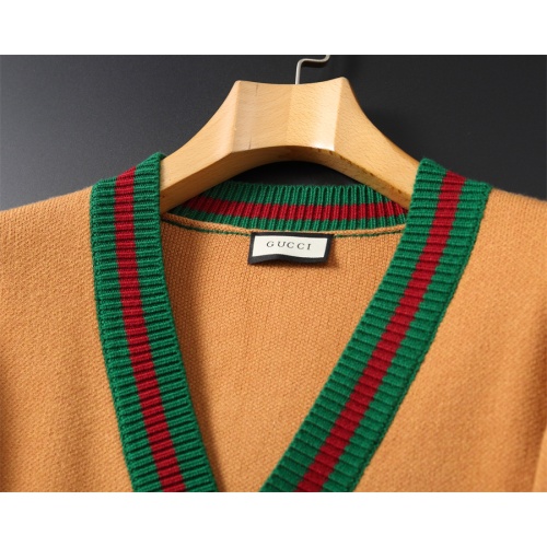 Replica Gucci Sweaters Long Sleeved For Men #1251256 $60.00 USD for Wholesale