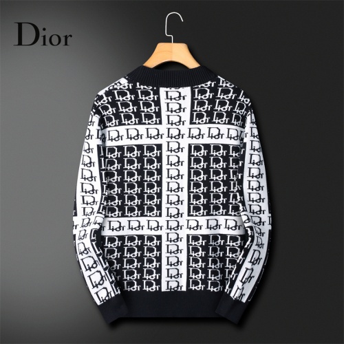 Replica Christian Dior Sweaters Long Sleeved For Men #1251259 $60.00 USD for Wholesale