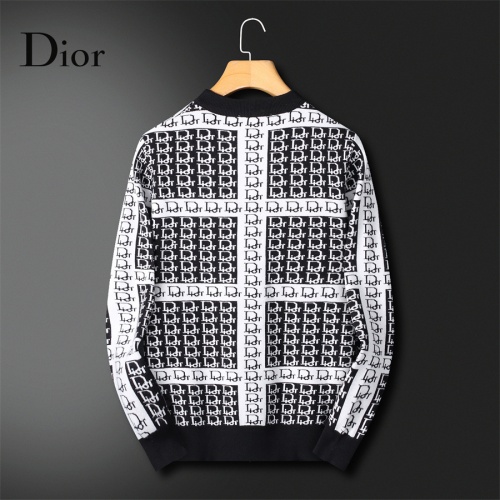 Replica Christian Dior Sweaters Long Sleeved For Men #1251261 $52.00 USD for Wholesale