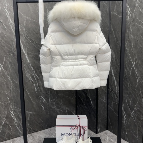 Replica Moncler Down Feather Coat Long Sleeved For Women #1251263 $230.00 USD for Wholesale