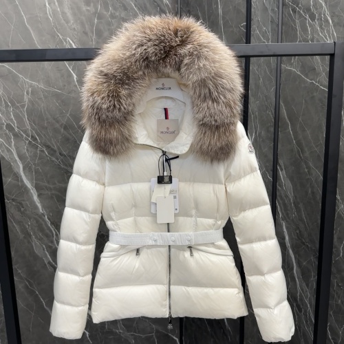 Replica Moncler Down Feather Coat Long Sleeved For Women #1251264 $230.00 USD for Wholesale