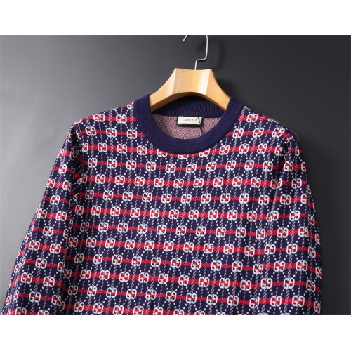 Replica Gucci Sweaters Long Sleeved For Men #1251265 $52.00 USD for Wholesale