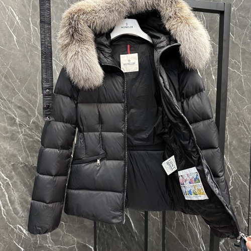 Replica Moncler Down Feather Coat Long Sleeved For Women #1251267 $230.00 USD for Wholesale