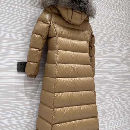 Replica Moncler Down Feather Coat Long Sleeved For Women #1251270 $317.36 USD for Wholesale