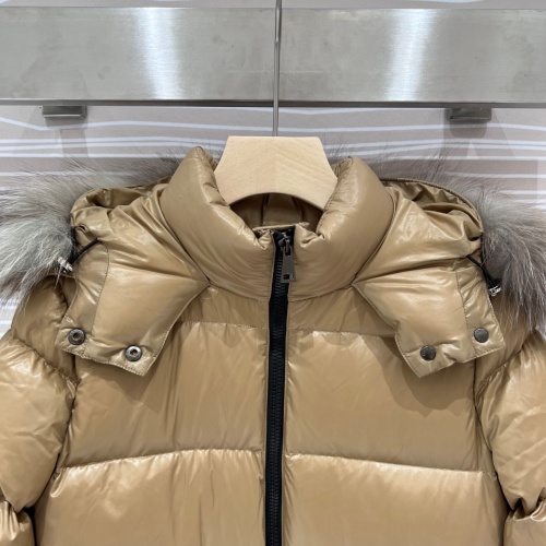 Replica Moncler Down Feather Coat Long Sleeved For Women #1251270 $317.36 USD for Wholesale