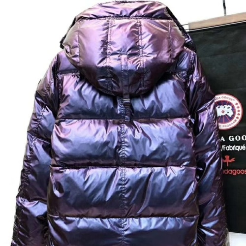 Replica Canada Goose Down Feather Coat Long Sleeved For Unisex #1251271 $162.00 USD for Wholesale