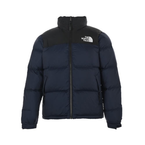 The North Face Down Feather Coat Long Sleeved For Unisex #1251283 $128.00 USD, Wholesale Replica The North Face Down Feather Coat