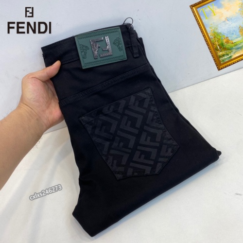 Fendi Jeans For Men #1251297 $48.00 USD, Wholesale Replica Fendi Jeans