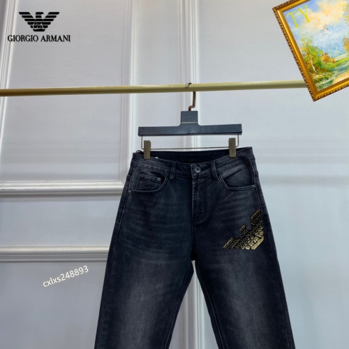 Replica Armani Jeans For Men #1251298 $48.00 USD for Wholesale