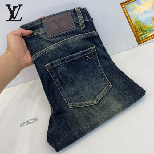 Louis Vuitton LV Jeans For Men #1251299 $48.00 USD, Wholesale Replica Louis Vuitton LV Jeans