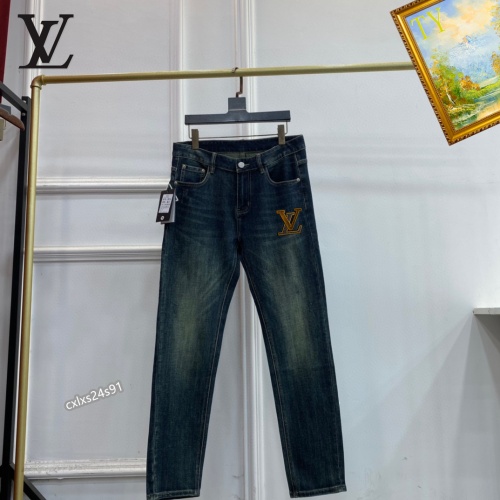 Replica Louis Vuitton LV Jeans For Men #1251299 $48.00 USD for Wholesale