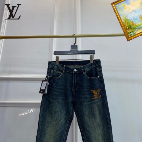 Replica Louis Vuitton LV Jeans For Men #1251299 $48.00 USD for Wholesale