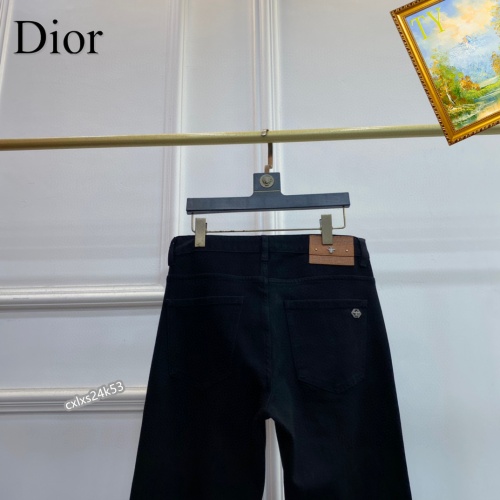 Replica Christian Dior Jeans For Men #1251300 $48.00 USD for Wholesale