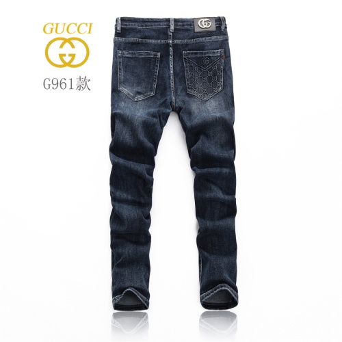 Replica Gucci Jeans For Men #1251301 $42.00 USD for Wholesale