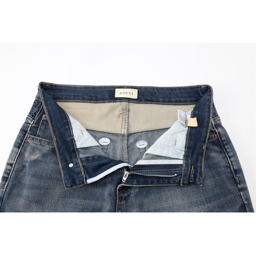 Replica Gucci Jeans For Men #1251302 $42.00 USD for Wholesale