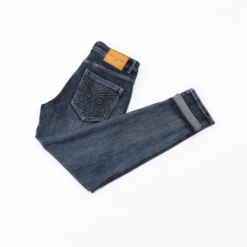 Replica Louis Vuitton LV Jeans For Men #1251304 $42.00 USD for Wholesale