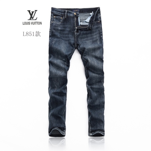 Replica Louis Vuitton LV Jeans For Men #1251304 $42.00 USD for Wholesale