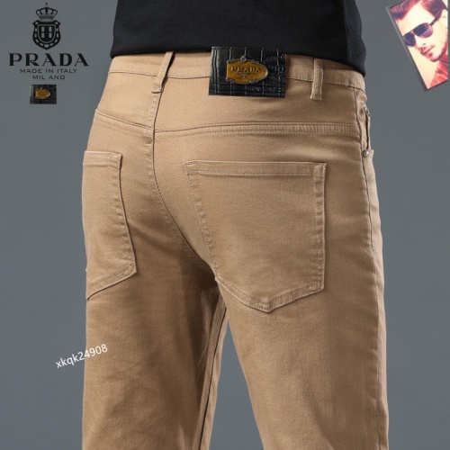 Replica Prada Jeans For Men #1251307 $42.00 USD for Wholesale