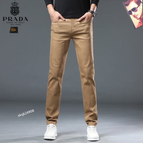 Replica Prada Jeans For Men #1251307 $42.00 USD for Wholesale