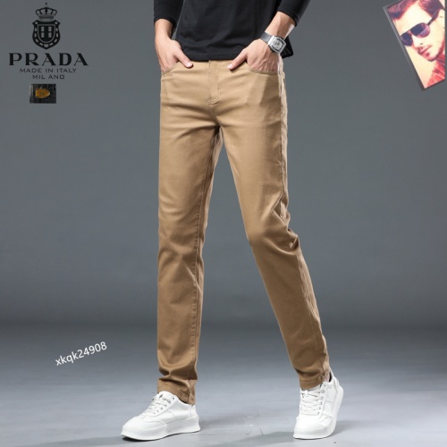 Replica Prada Jeans For Men #1251307 $42.00 USD for Wholesale