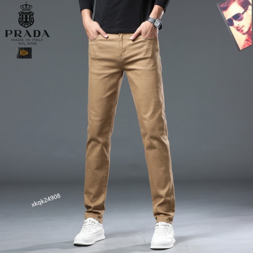 Replica Prada Jeans For Men #1251307 $42.00 USD for Wholesale