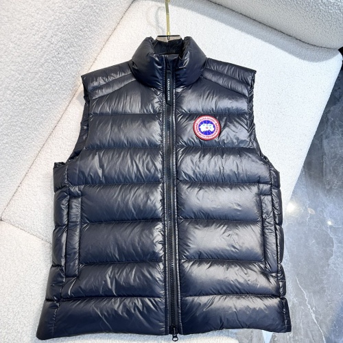 Canada Goose Down Vest Sleeveless For Men #1251313 $118.00 USD, Wholesale Replica Canada Goose Down Vest