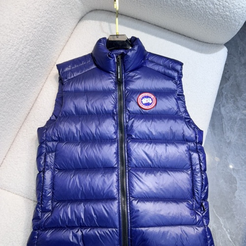 Canada Goose Down Vest Sleeveless For Men #1251315 $118.00 USD, Wholesale Replica Canada Goose Down Vest